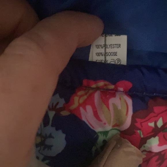 Floral puffer coat - Picture 3 of 5